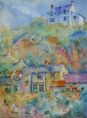 Cliff and Cottages in Staithes

Watercolour 250 x 350 mm

£425.00