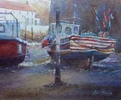Red Markers, 
Staithes 